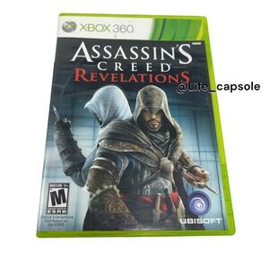 Xbox 360 Assassin's Creed Revelations Complete CIB In Great Condition Video Game